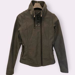 BENCH Jacket with Versatile Neckline and a Fitted/Tailored Mid Section